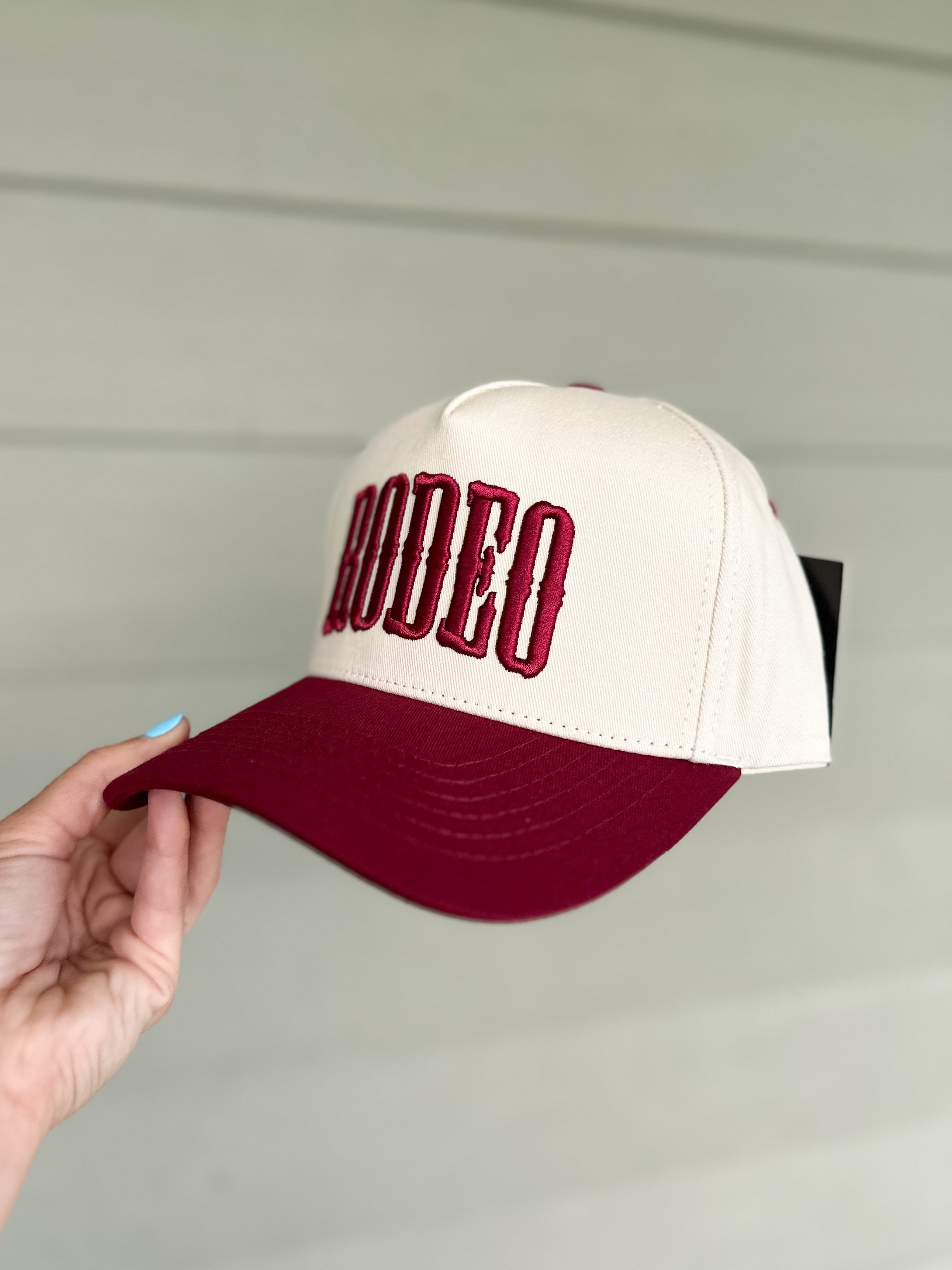 Maroon Rodeo Trucker Hat