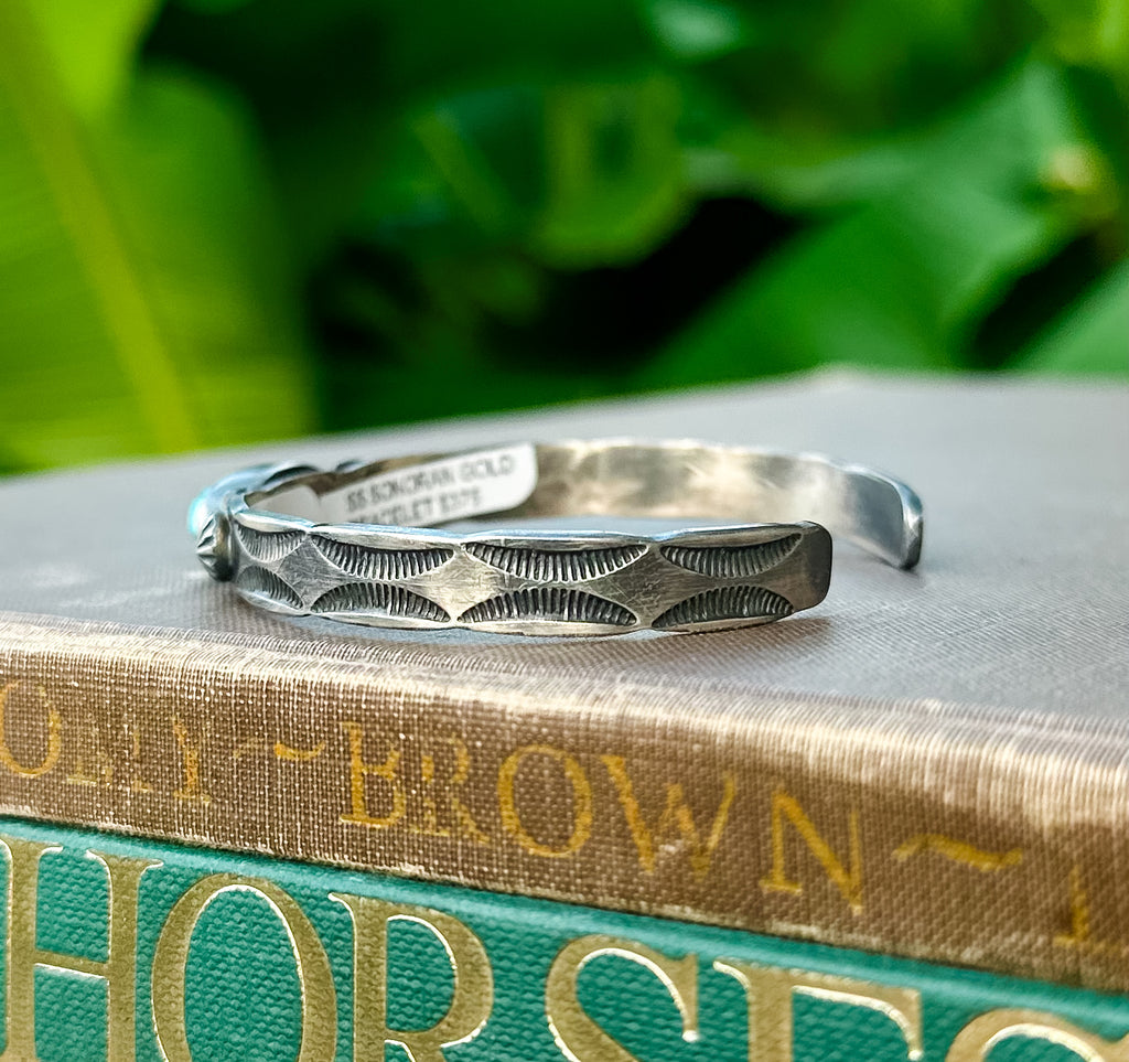 Navajo Handmade Sonoran Gold Cuff