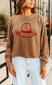 Hats Off Knit Sweater