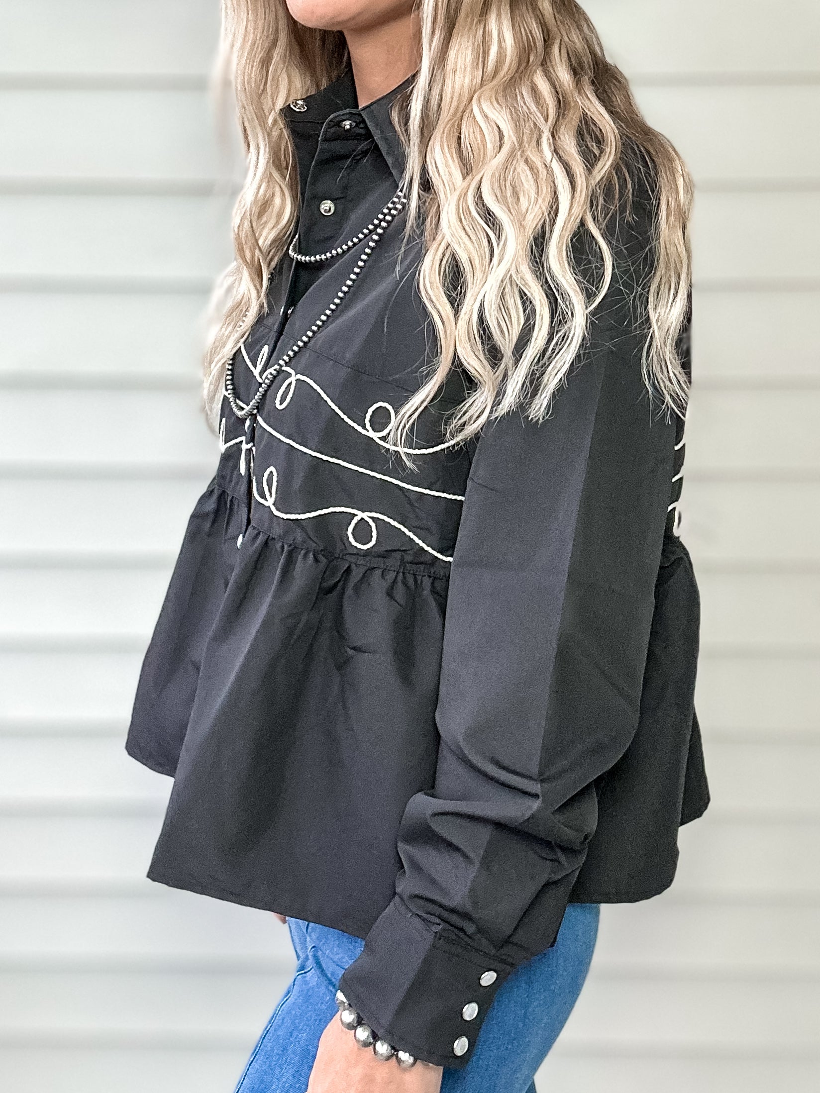 Loopty Lou Long Sleeve (Black)