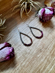 Purple Spiny Oyster Earrings – Sterling Silver Pearls