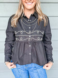 Loopty Lou Long Sleeve (Black)