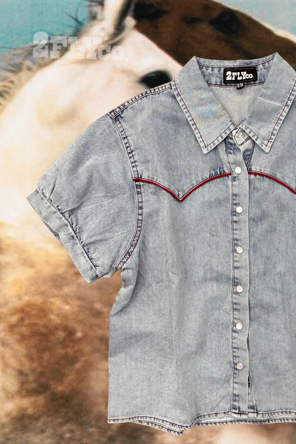 Durango Denim Top