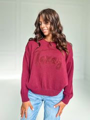 Texas Puff Sweater