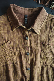 Red Dirt Rodeo Grounds Button Up