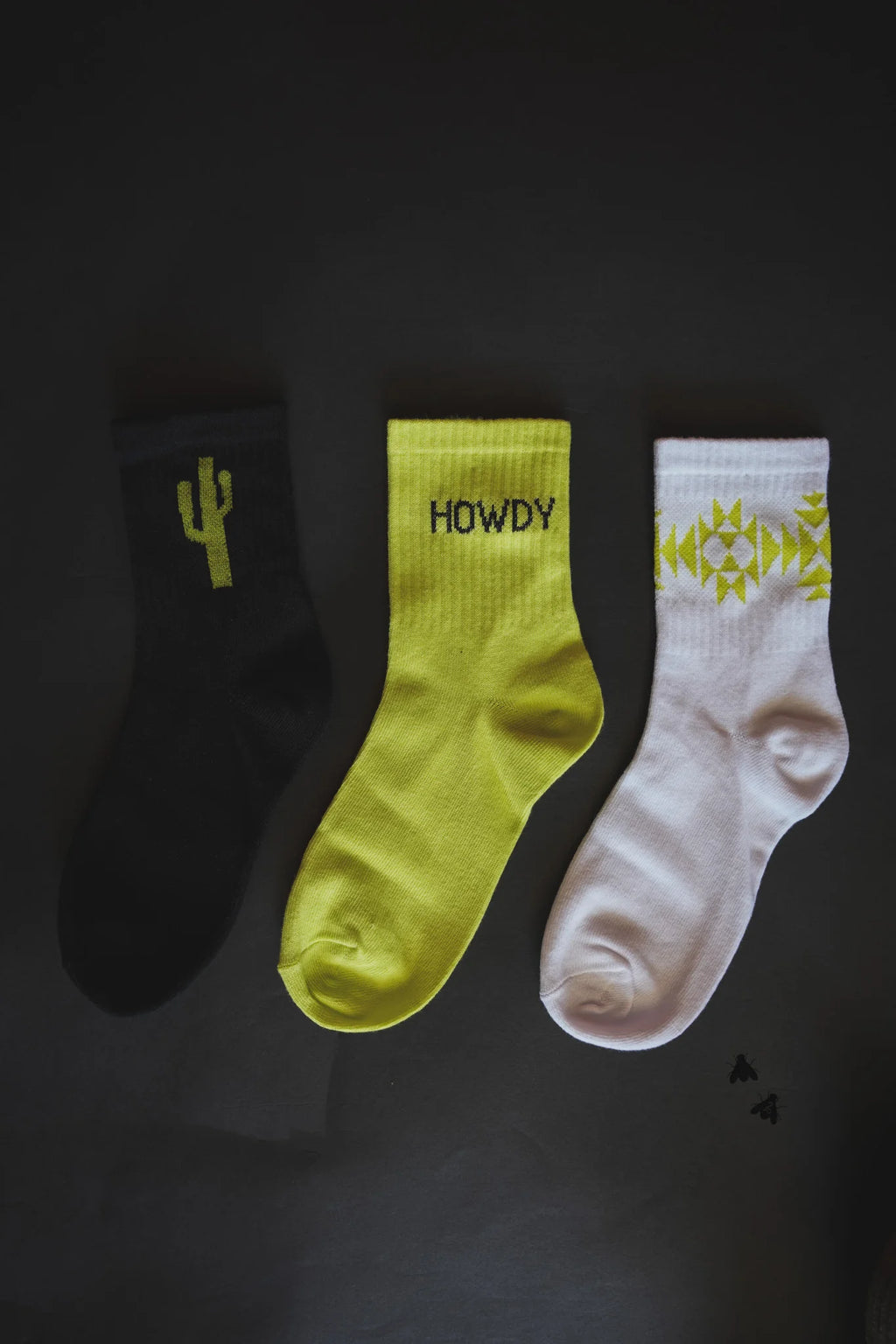 Neon Cacti Socks