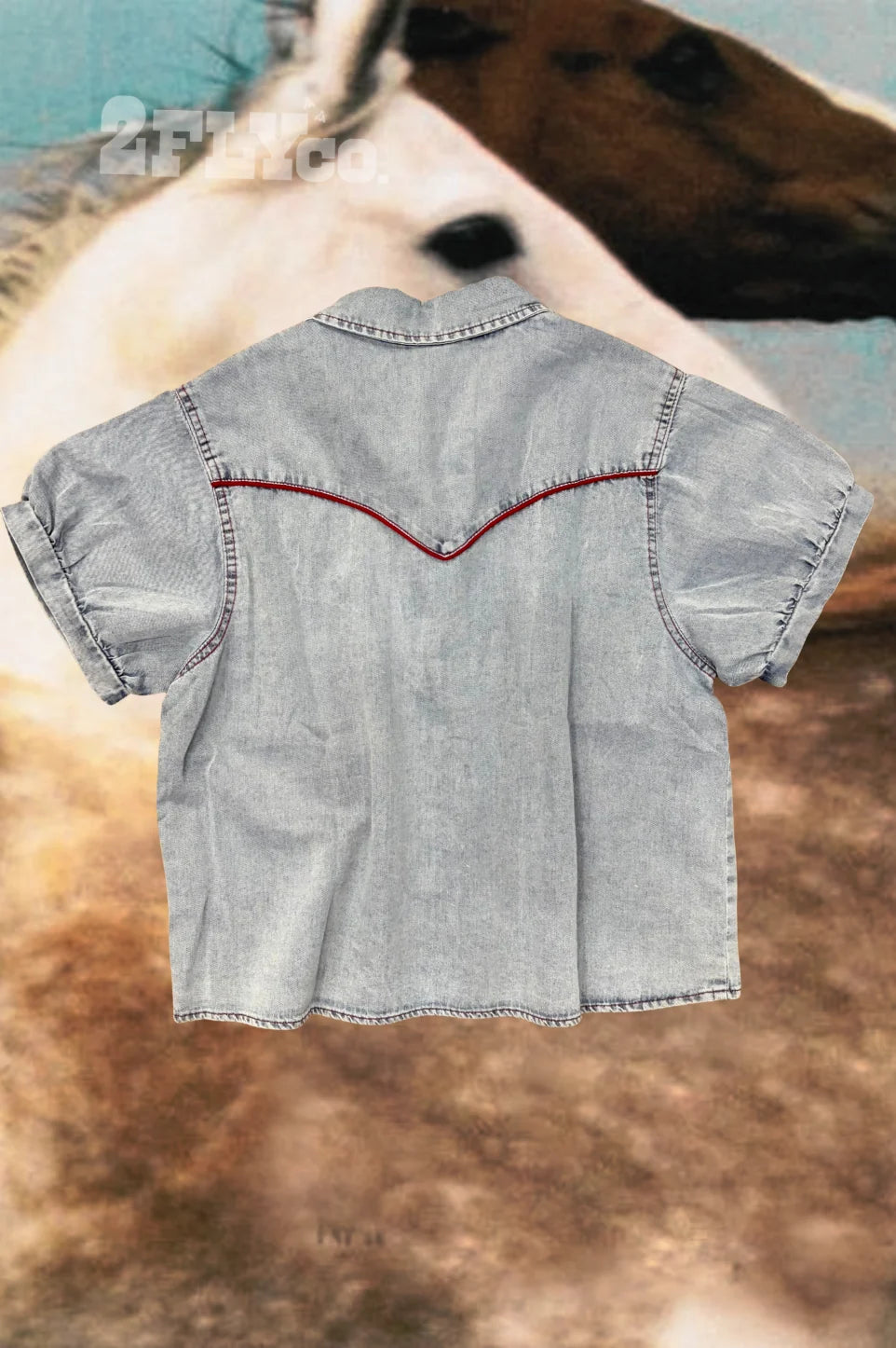 Durango Denim Top