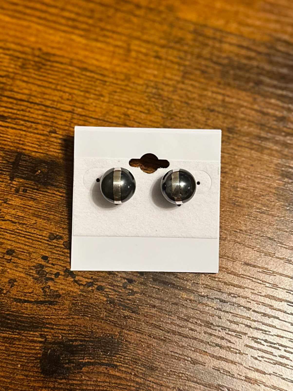 12mm Sterling Silver Pearl Stud Earrings