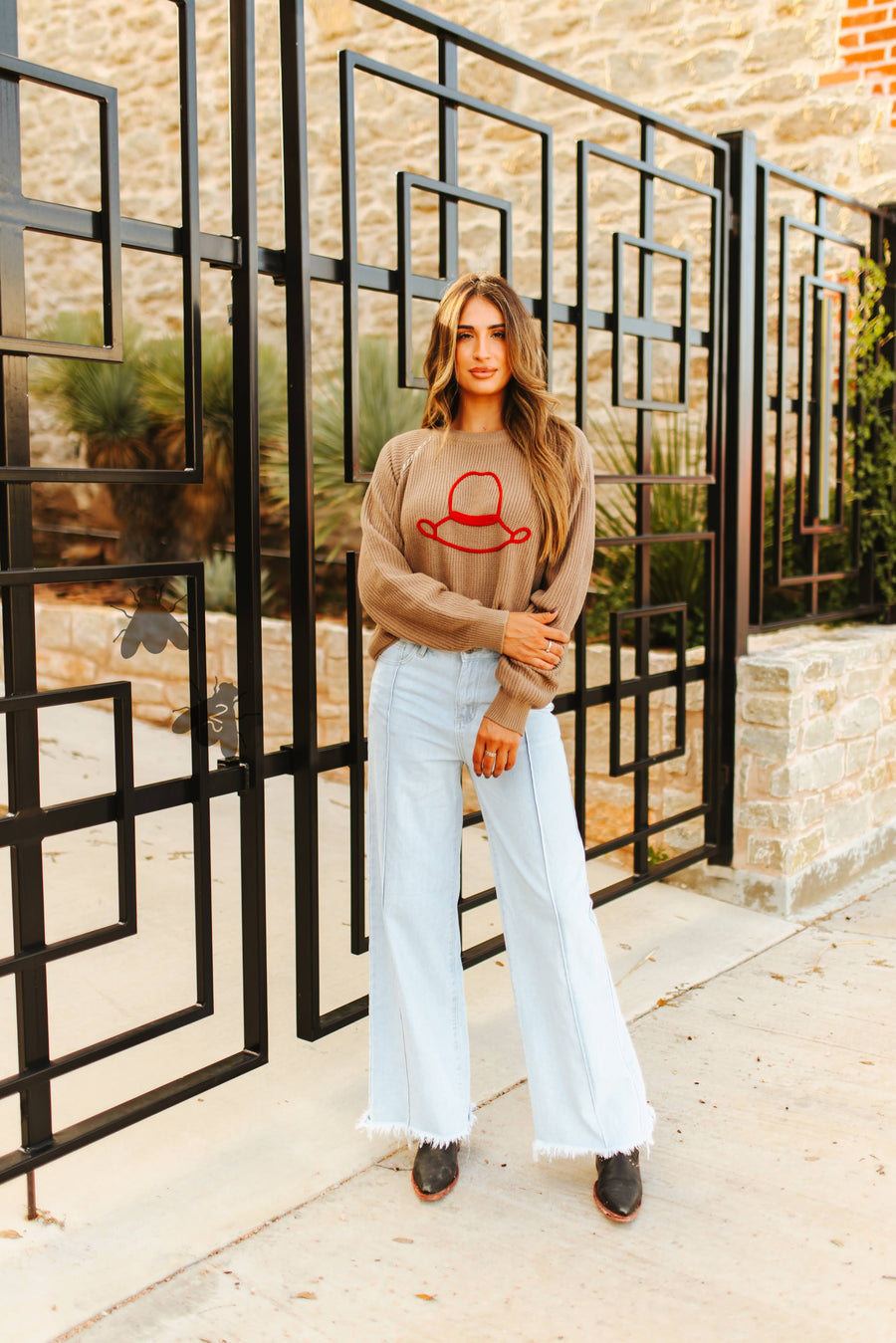 Hats Off Knit Sweater