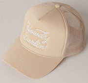 Howdy Darlin Trucker Hat (Tan)