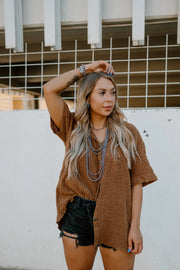 Red Dirt Rodeo Grounds Button Up