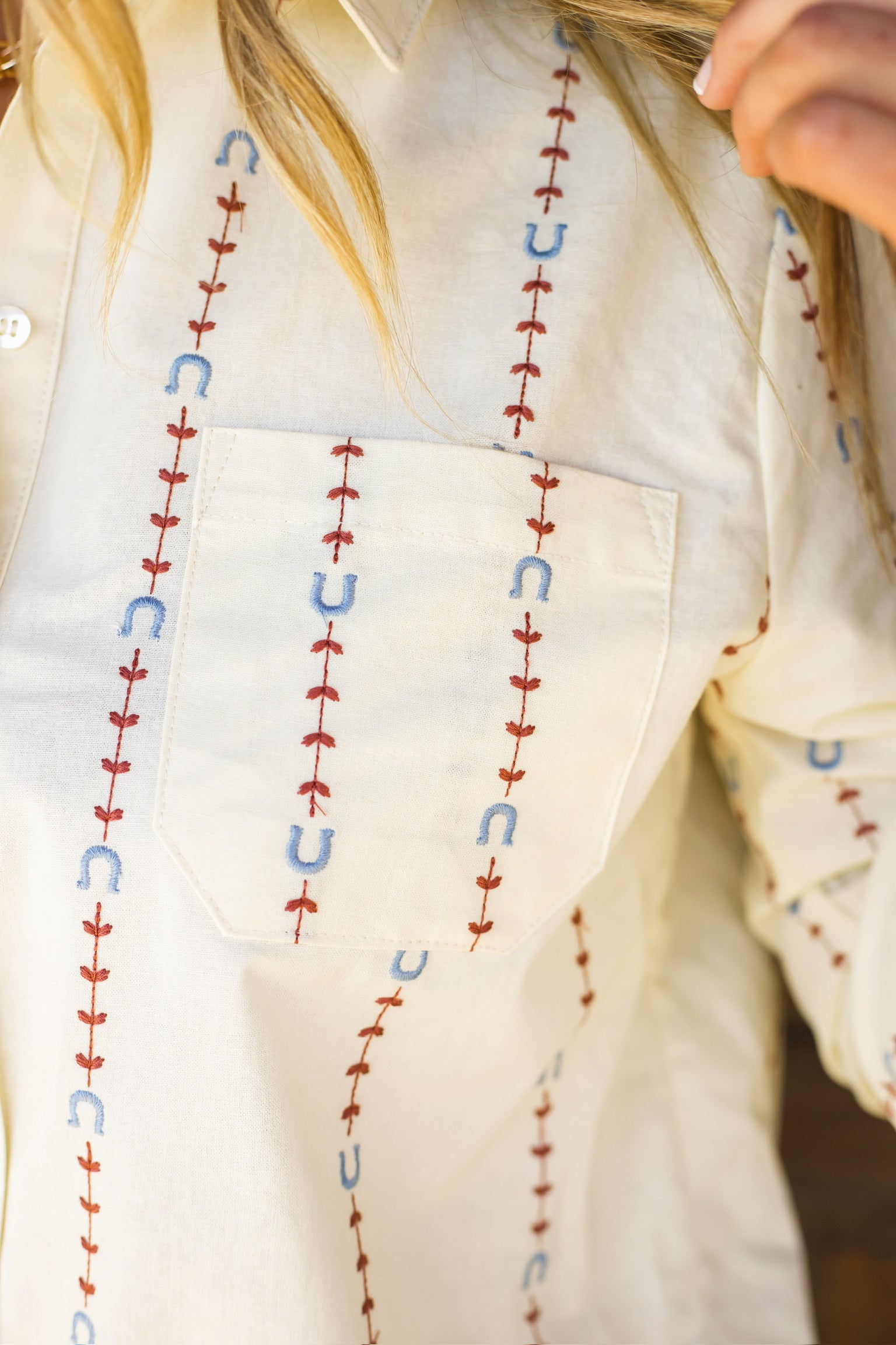 Cowgirl Sweetheart Button Up