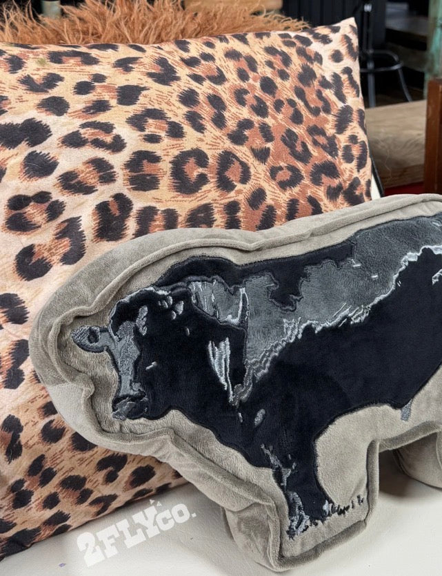 Angus Bull Pillow