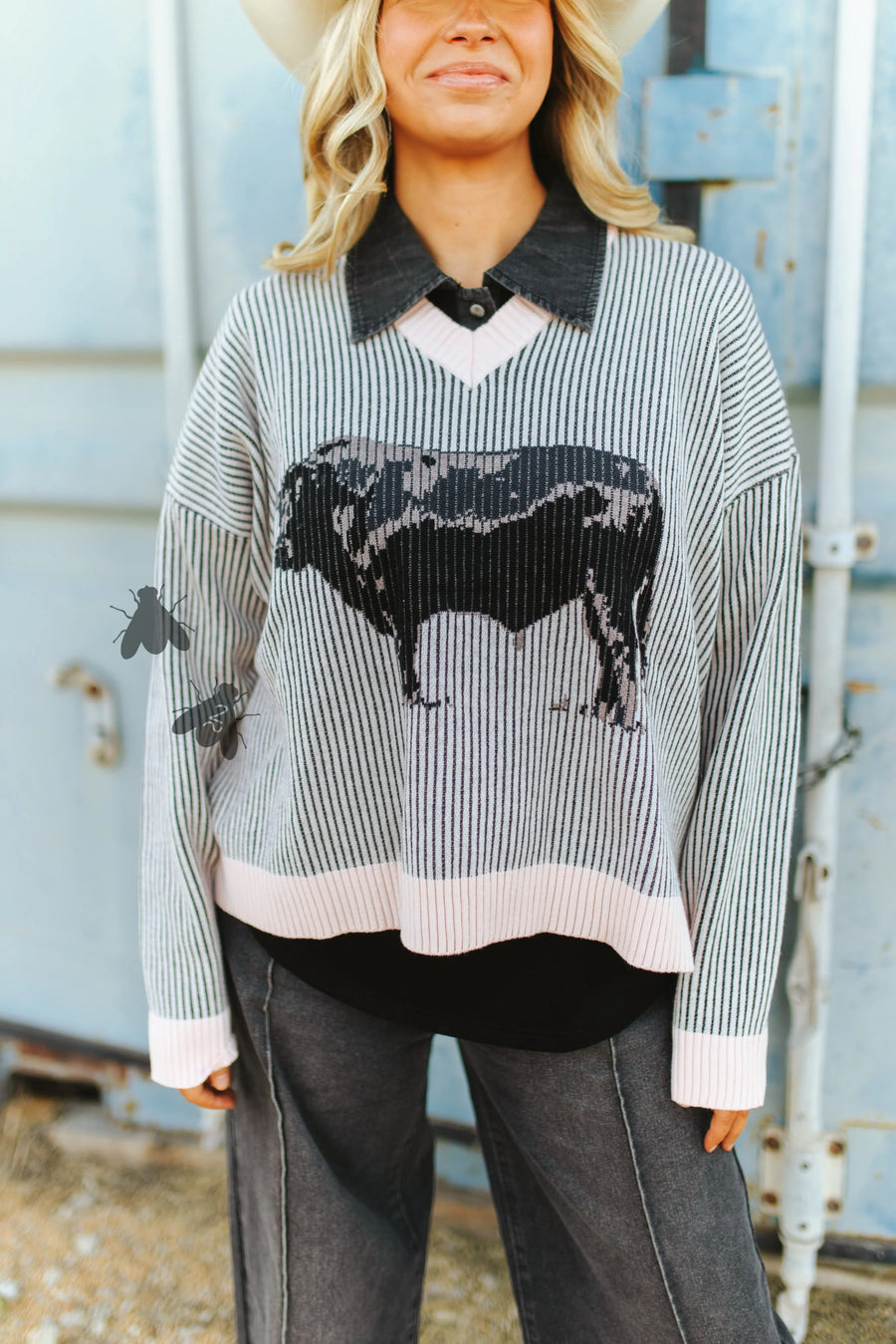 Angus Highway Knit Sweater (Grey)