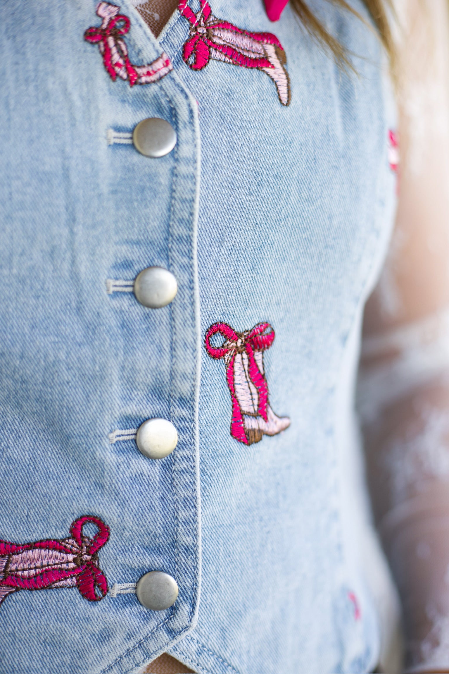 Dolly Denim Vest