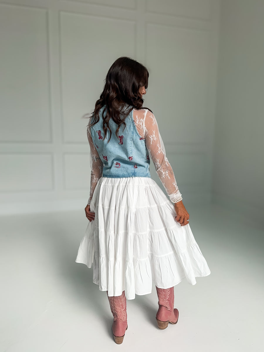 Dolly Denim Vest