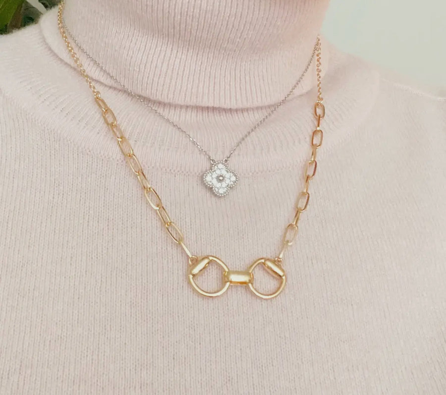 Single Bit Necklace (Gold)