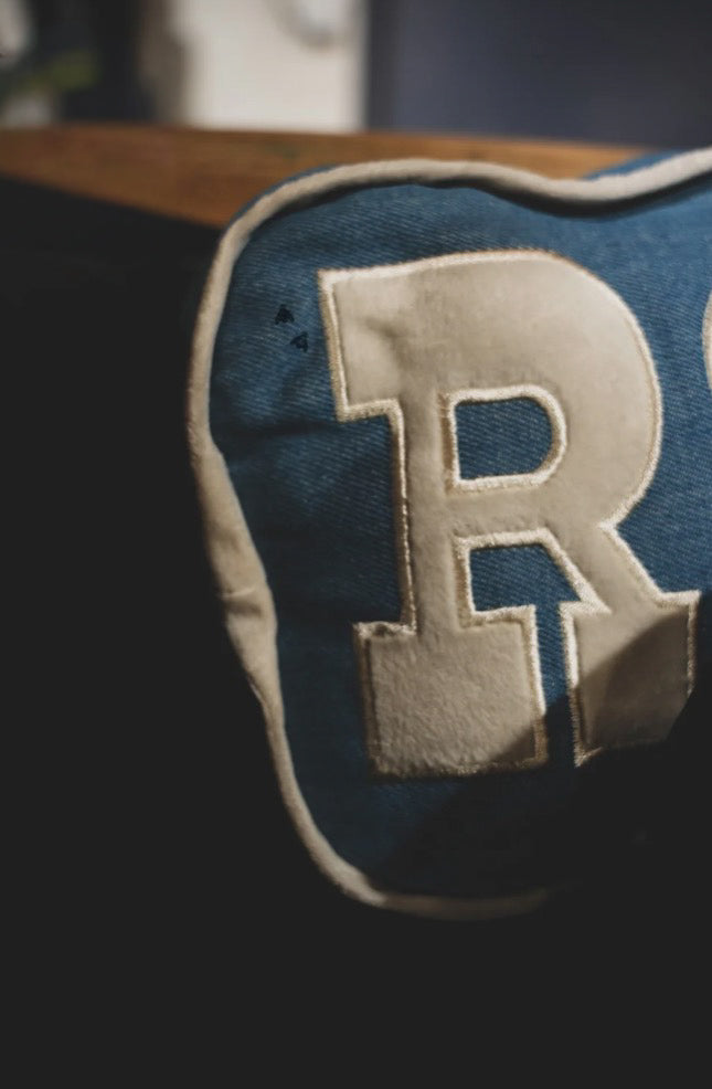 Rodeo Throw Pillow- Denim