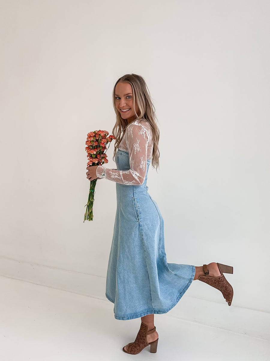 Daisy Denim Dress