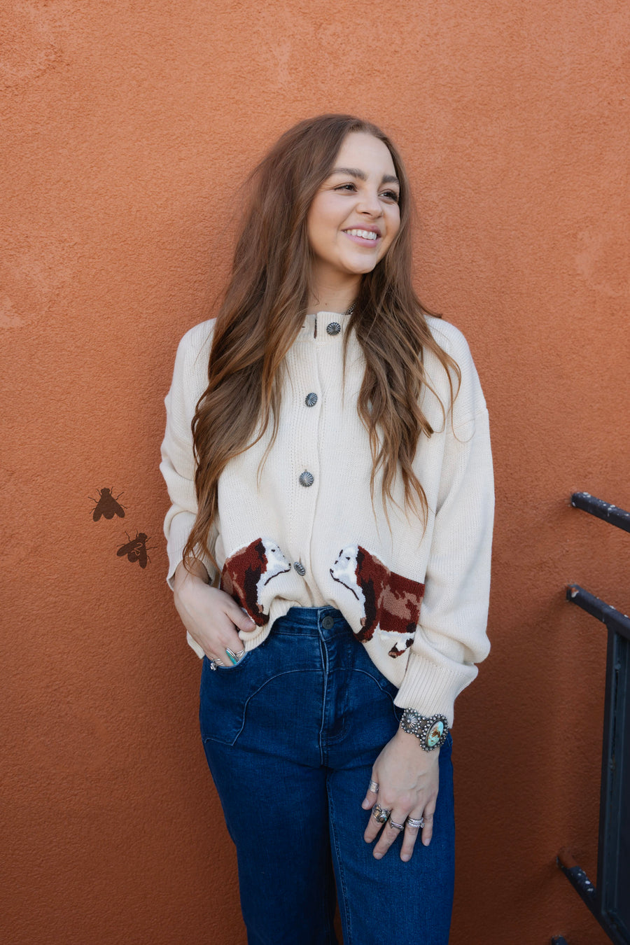 Hereford Royalty Cardigan