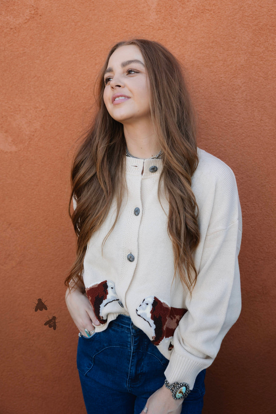 Hereford Royalty Cardigan