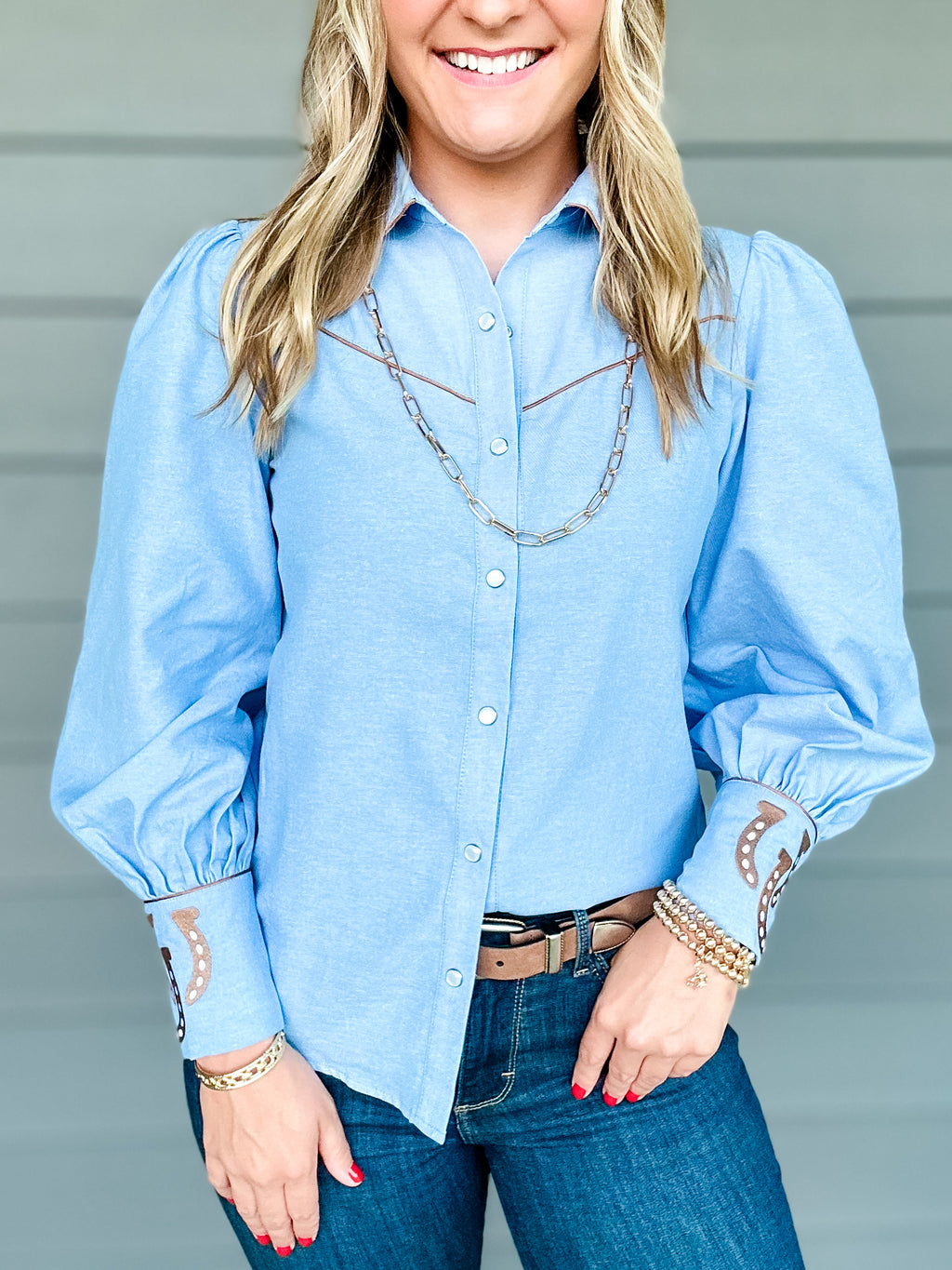 Saddle Up Blouse