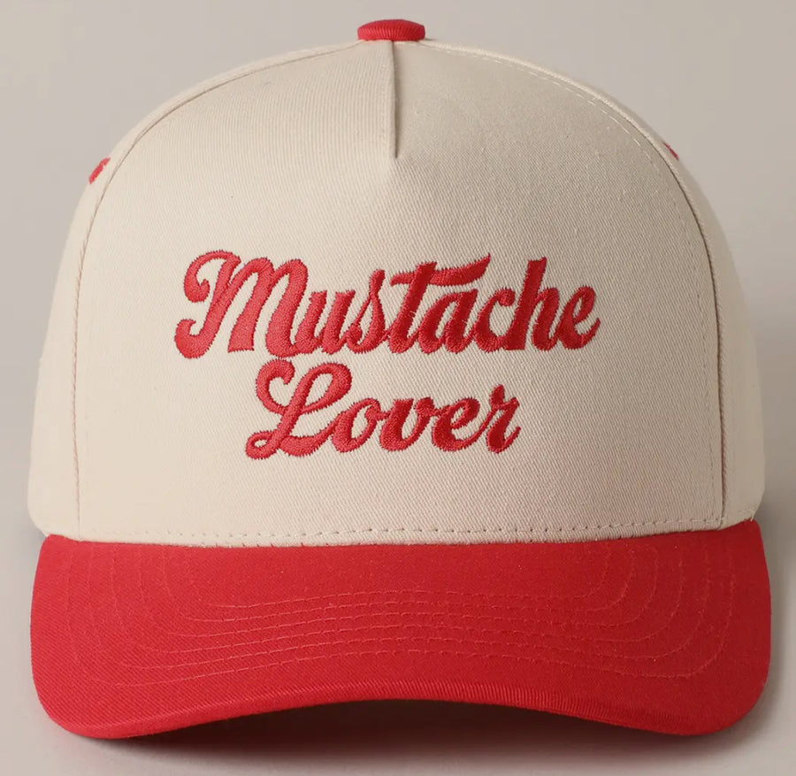 Mustache Lover Trucker Hat