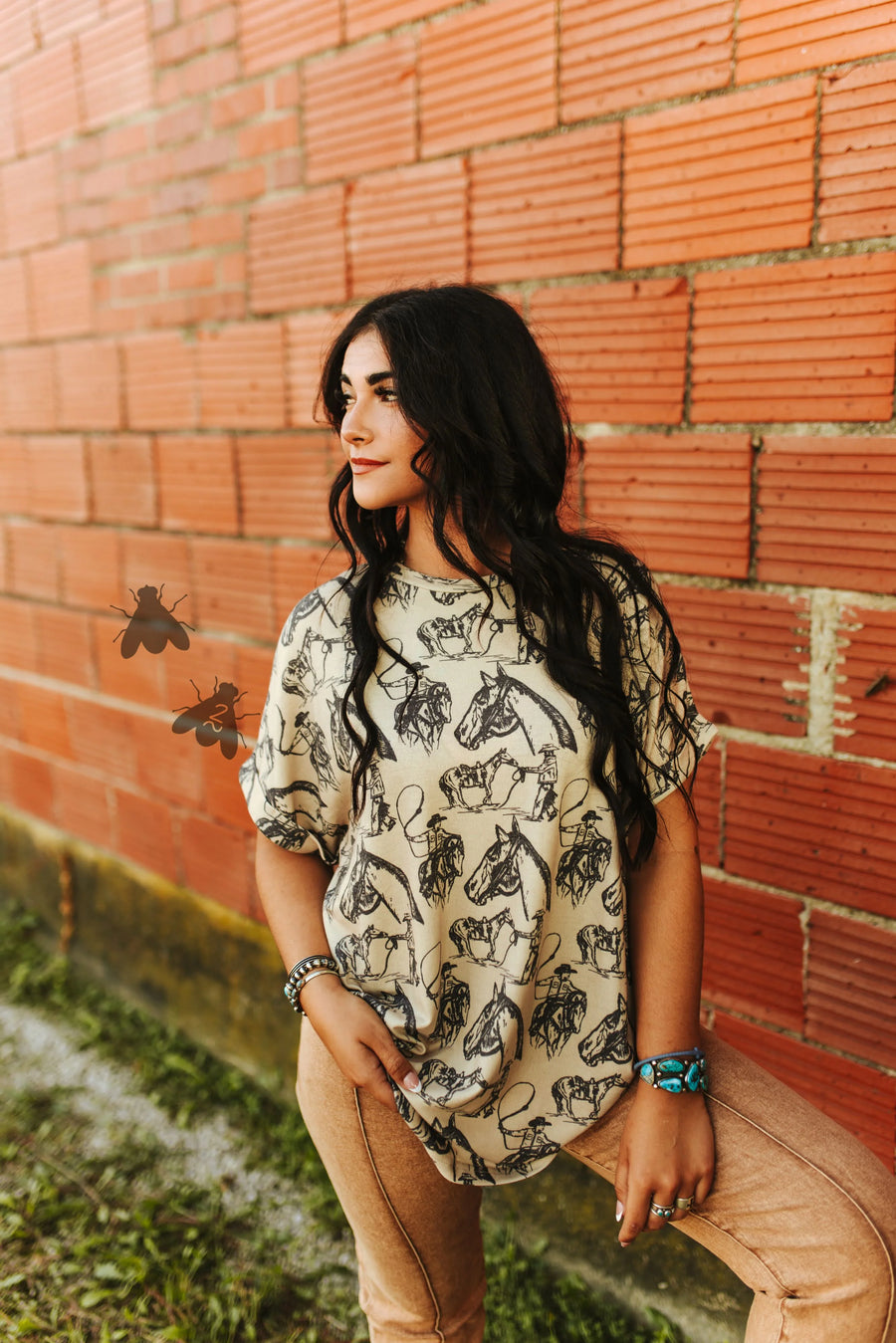 Dandy Doodle Oversized Tee