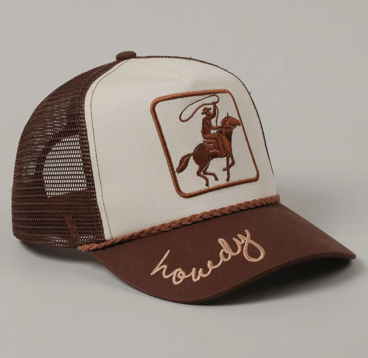 Howdy Cowgirl Trucker Hat