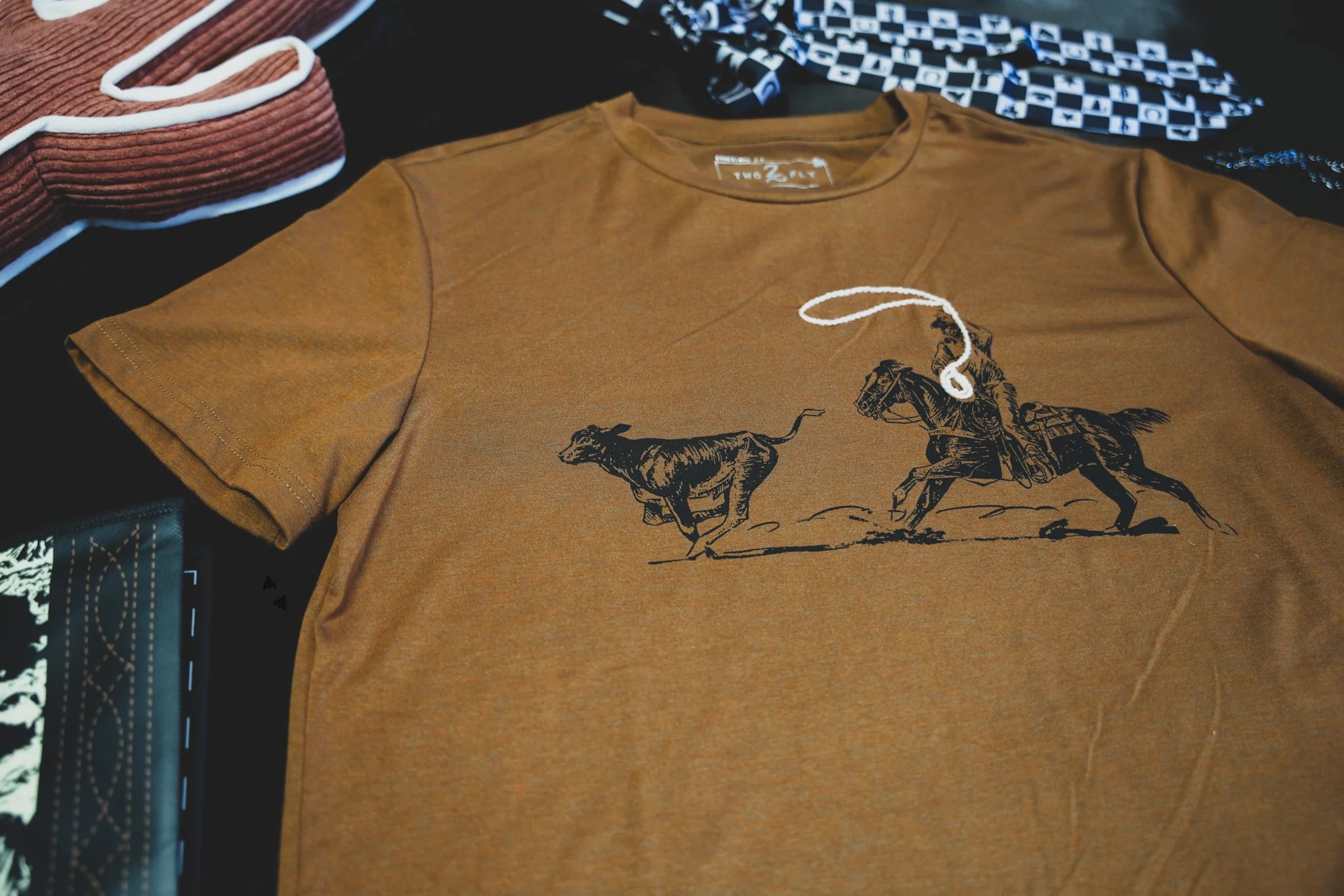 Ridin And Ropin Tee