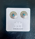 Circle Post Earrings 3