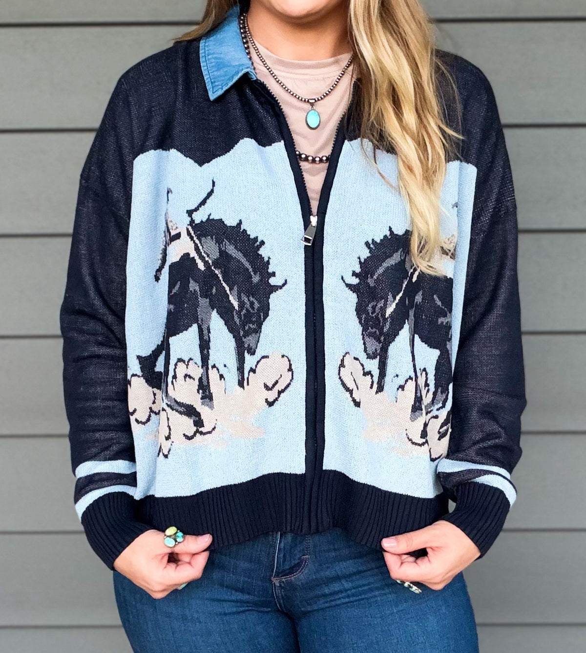 Bronc Blues Jacket