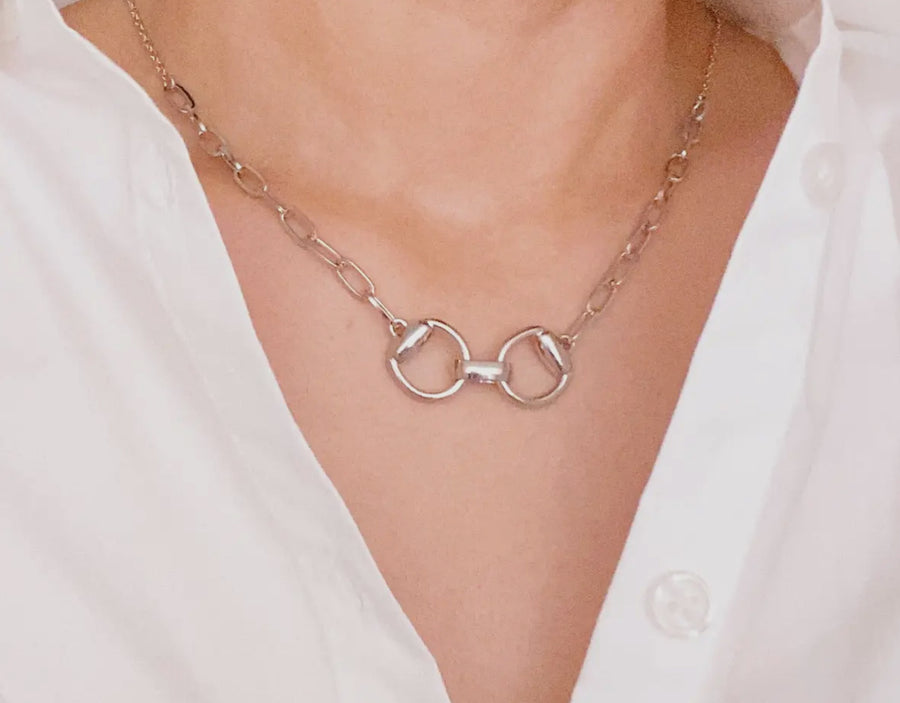 Single Bit Necklace (Silver)
