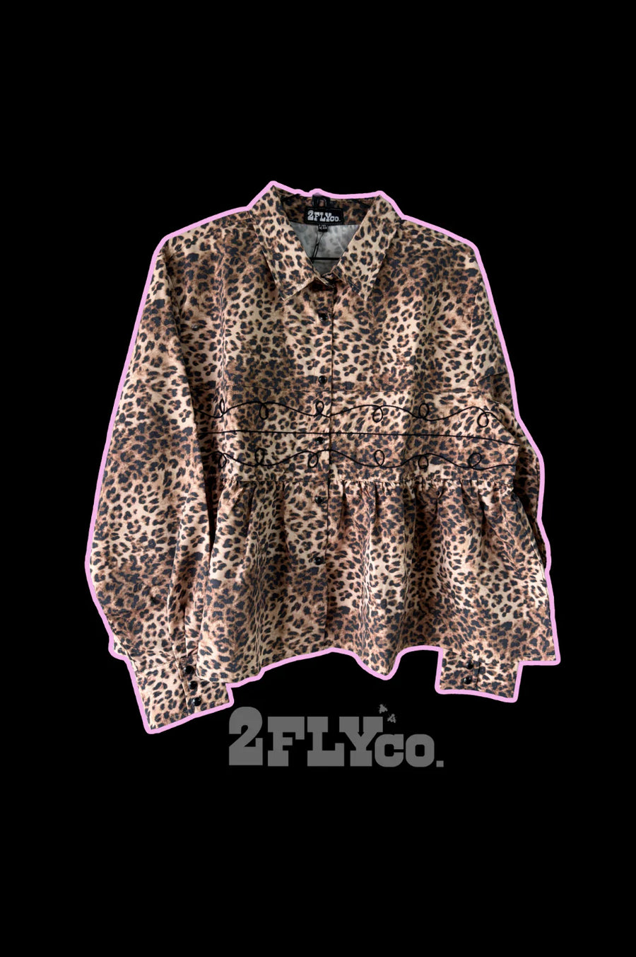 Loopty Lou Long Sleeve (Leopard)
