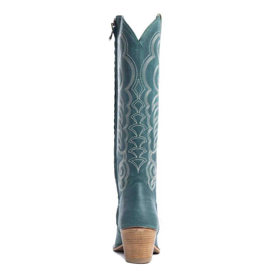 Denver Boots in Turquoise