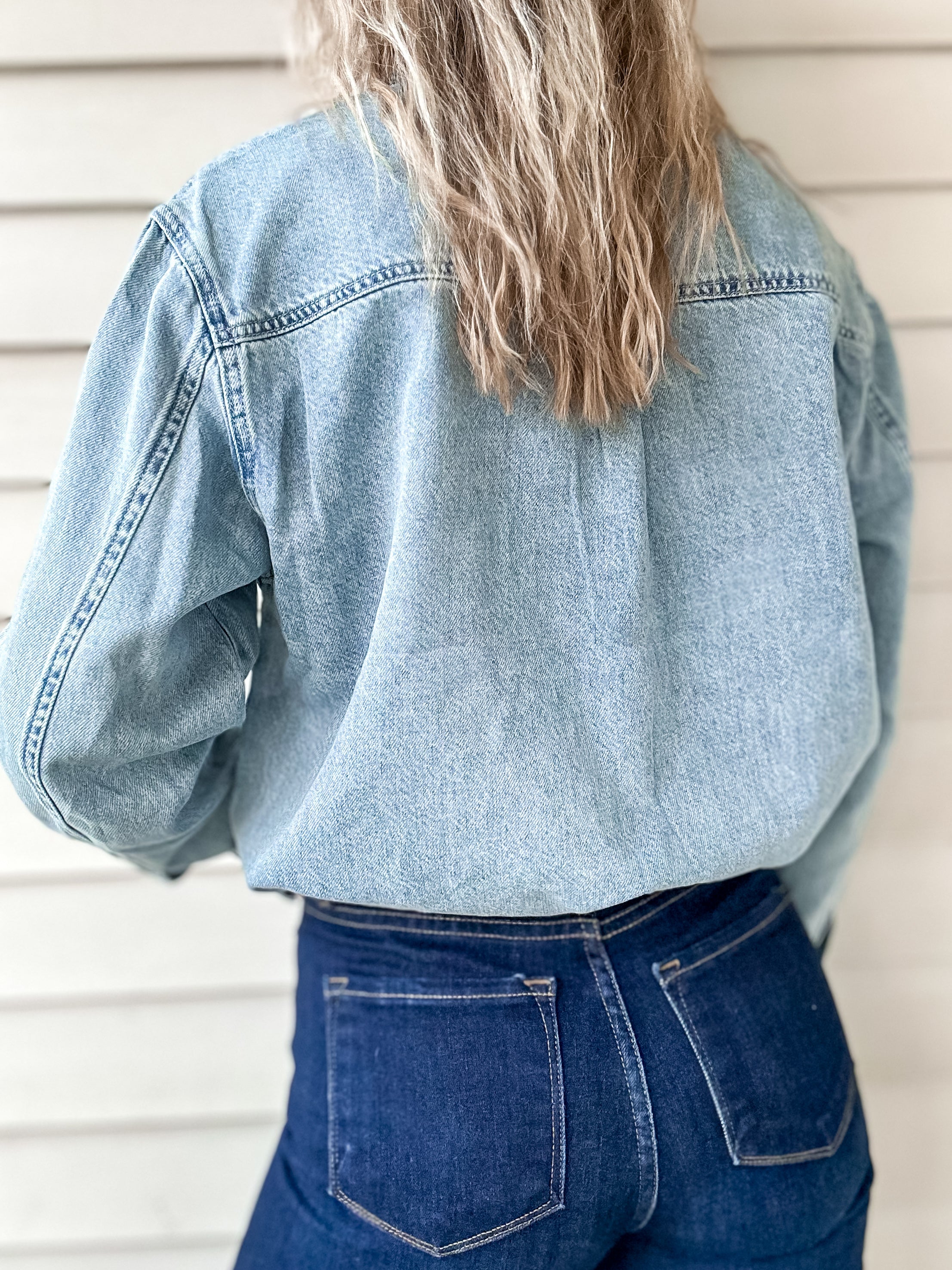 Bootstitch Pocket Denim Button Down