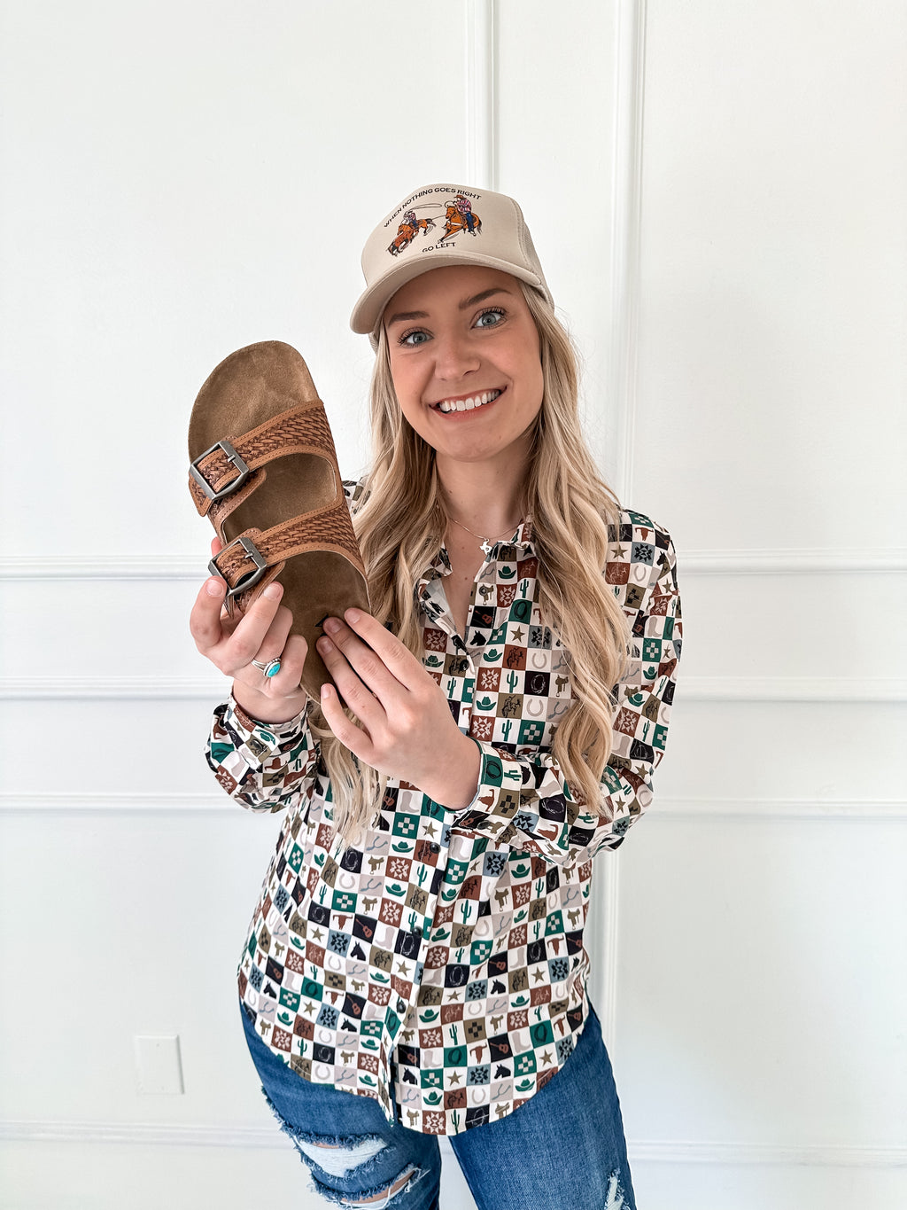 Megan Leather Sandals