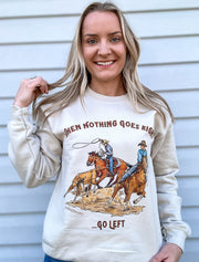 Team Roping Crewneck Sweatshirt