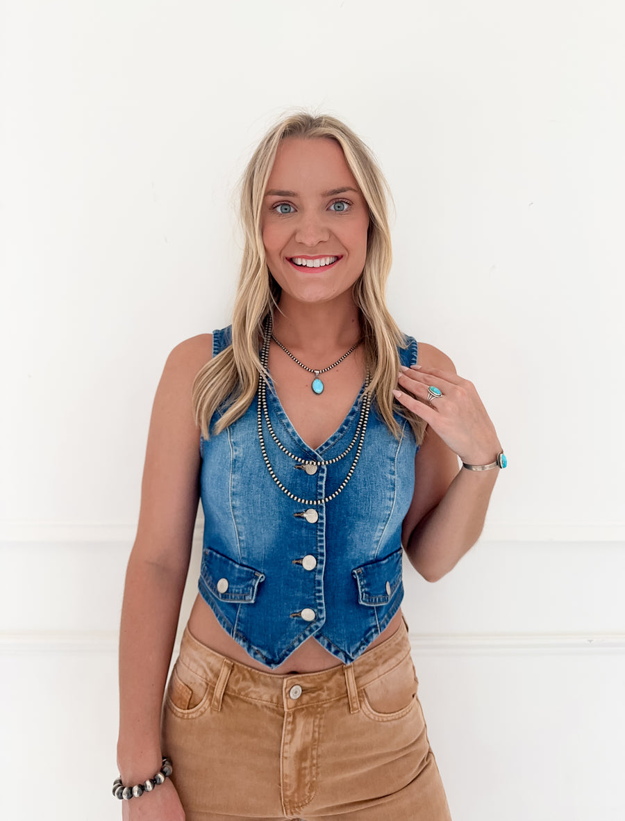 Denim Dan Vest