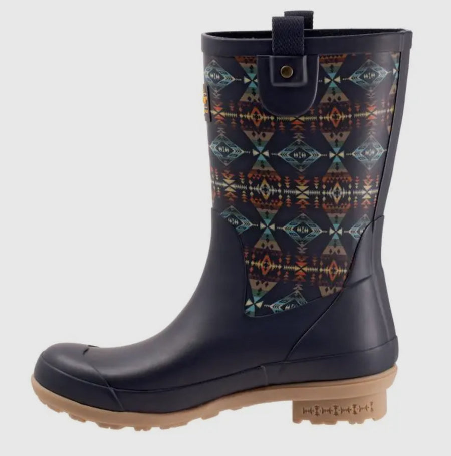 Pendleton Women’s Diamond Peak Western Mid High Rain Boot