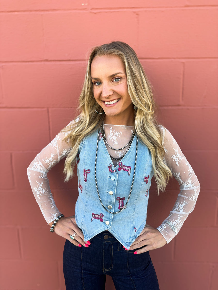 Dolly Denim Vest