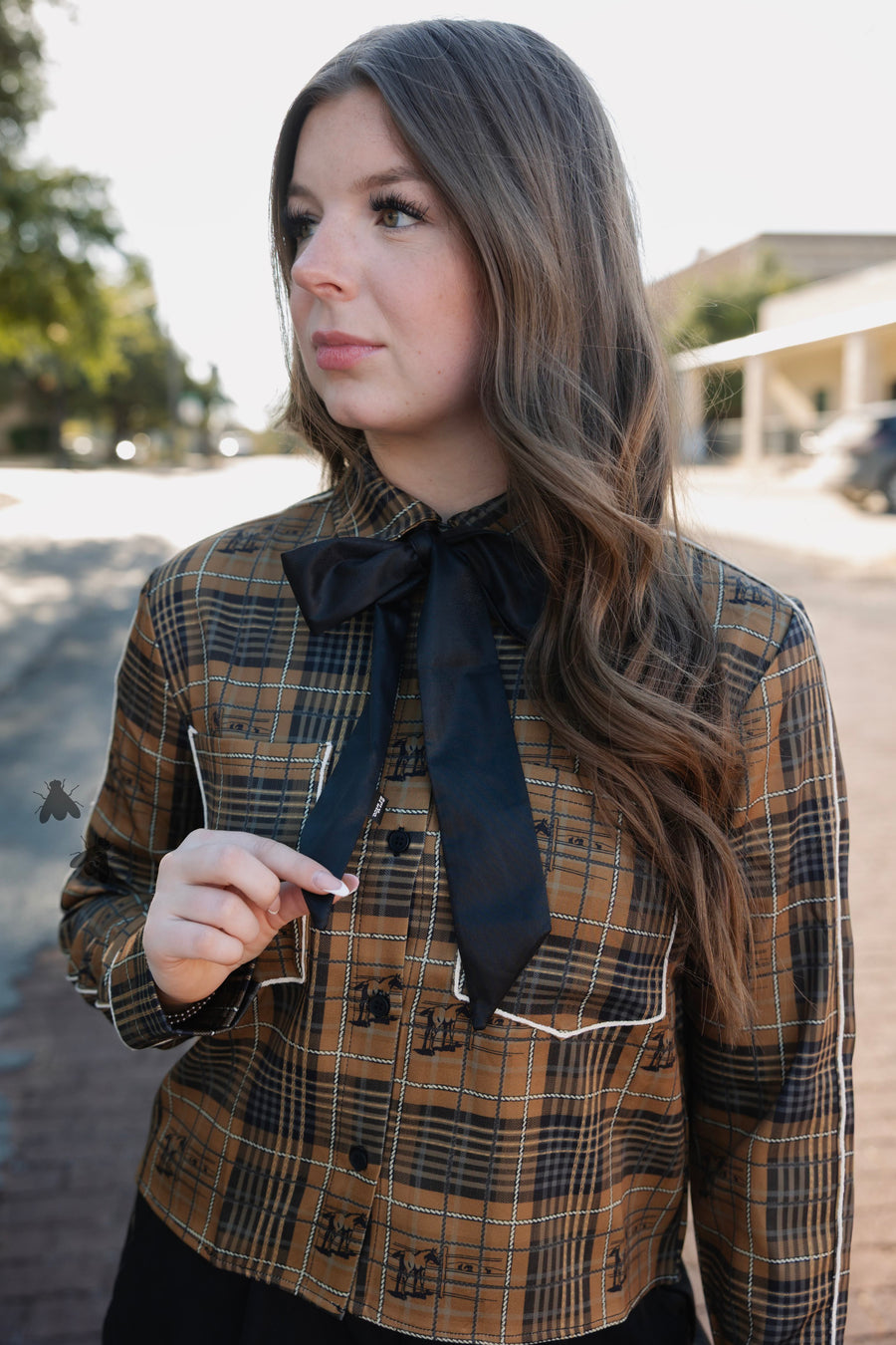 Leather Lux Twilly (Black)