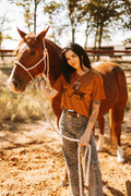 Ridin And Ropin Tee