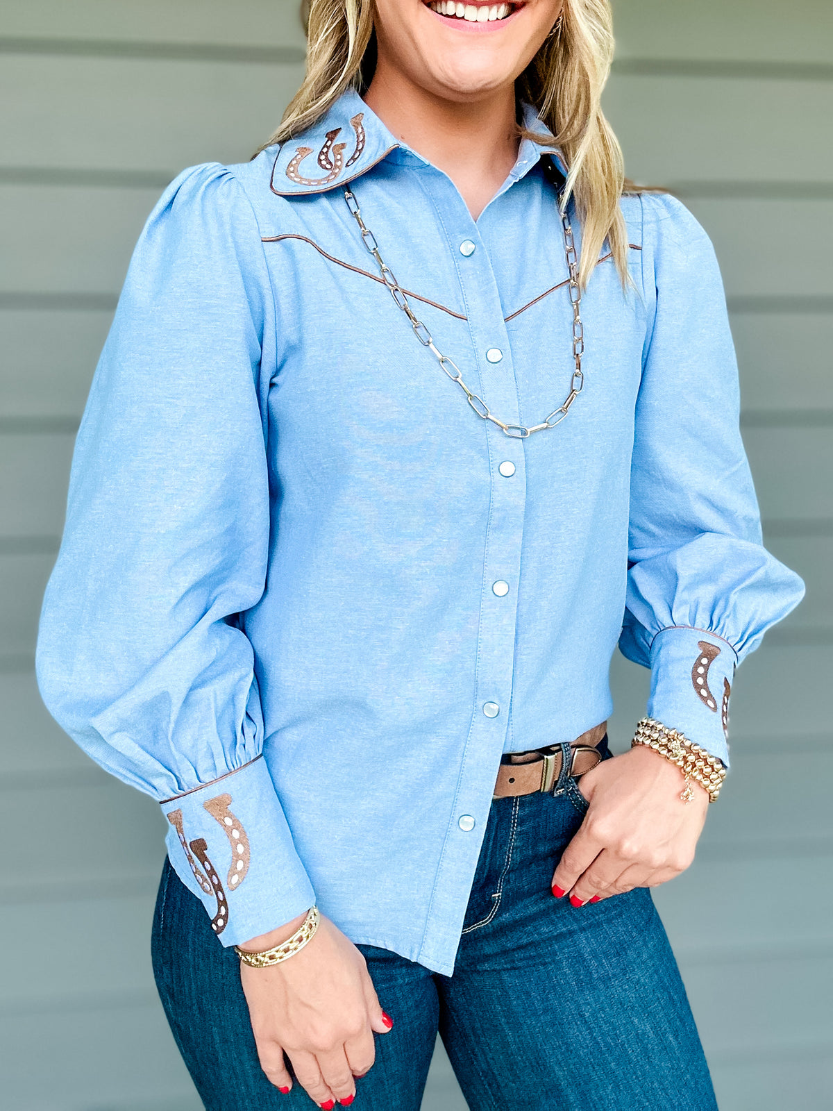 Saddle Up Blouse