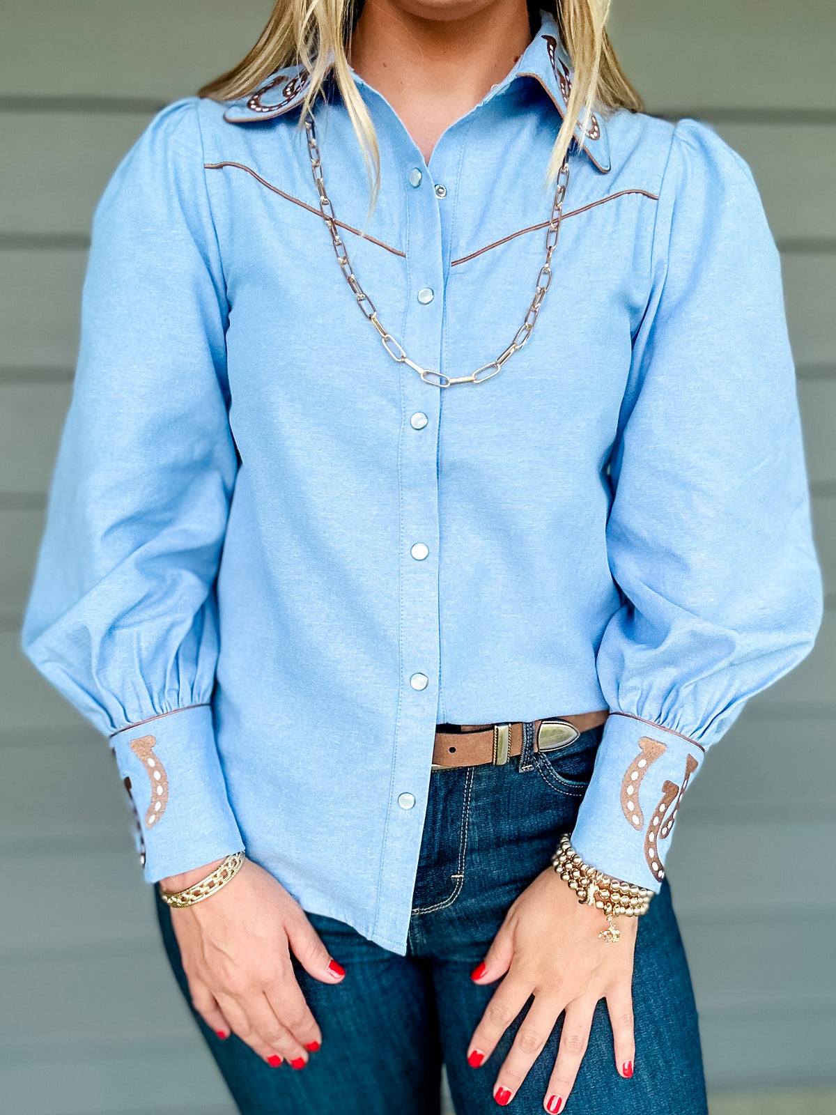 Saddle Up Blouse
