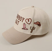 Cowboy Hat Charm Trucker Hat