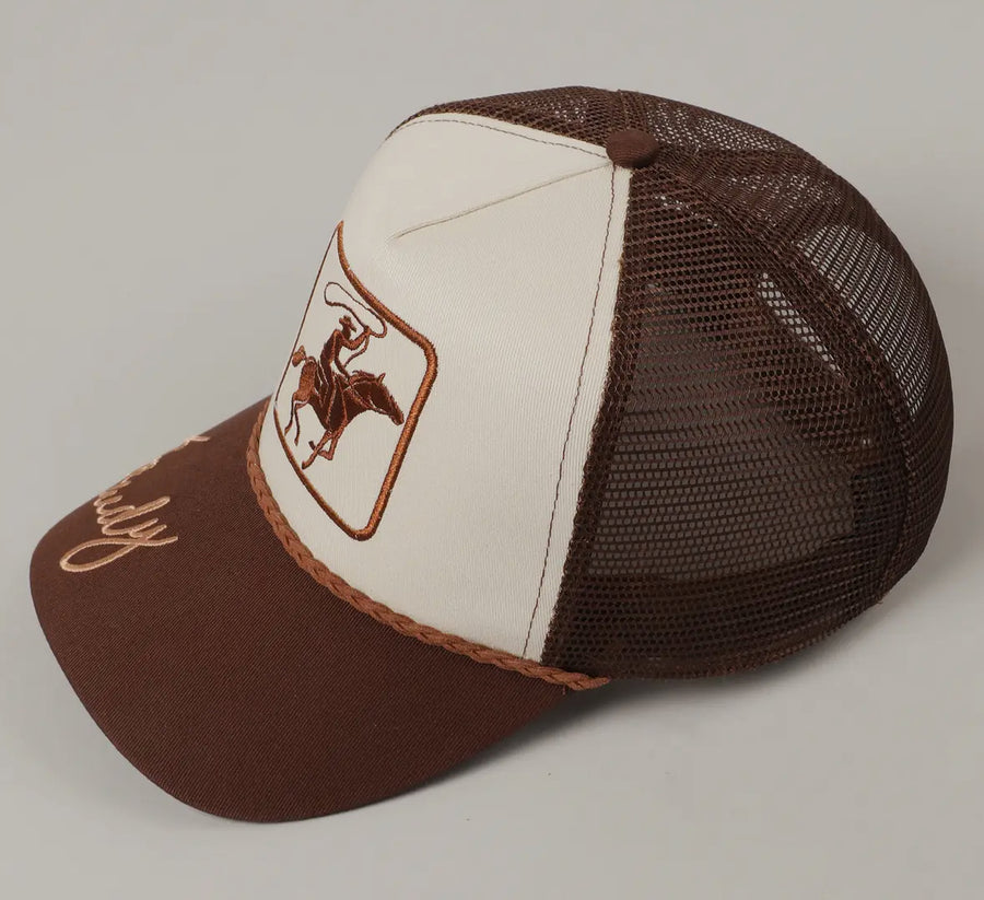 Howdy Cowgirl Trucker Hat