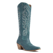 Denver Boots in Turquoise