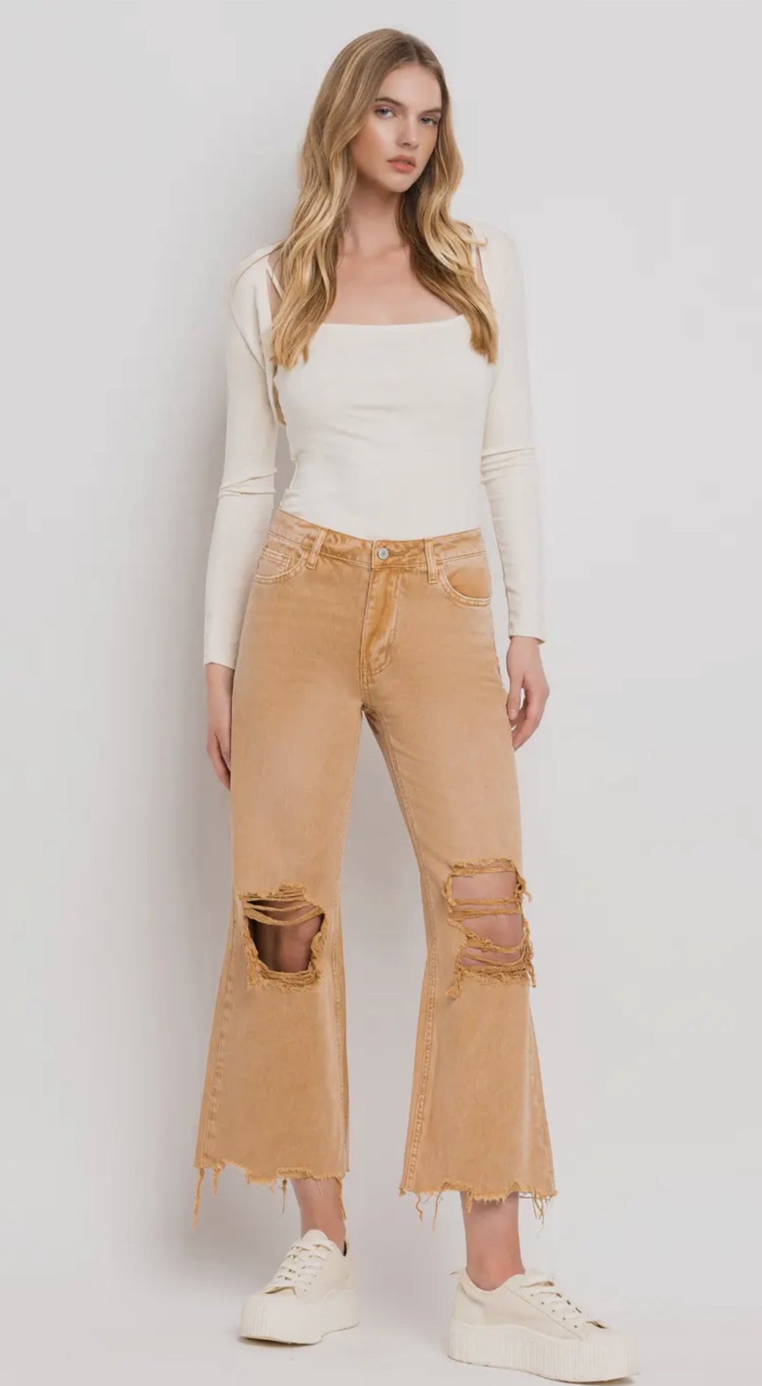 Stockyards Jeans Tan (Vervet By Flying Monkey)