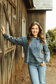 Urban Denim Hoodie